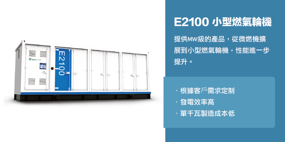 綠有能源應用 REALCCHP-E2100